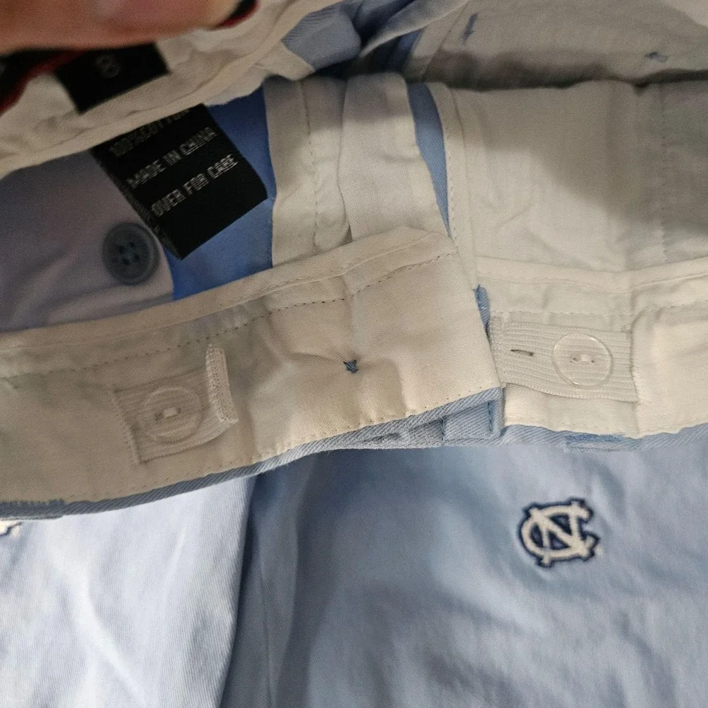 North Carolina Tar Heels Pants Boys 8 Blue NCAA Basketball UNC Pennington Bailes